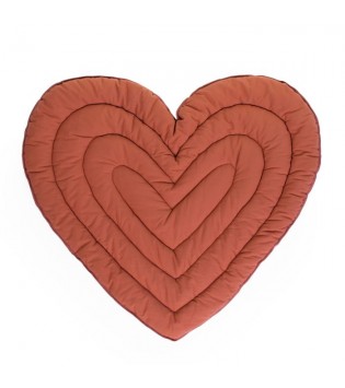 CHILDHOME Playmat 120 cm, heart shape