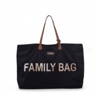 CHILDHOME - Family bag nursery bag - black/gold