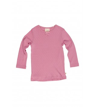 FRUGI детска блуза от органичен памук, розова